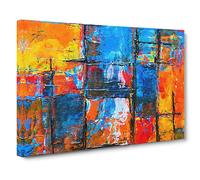 Abstract Vol.67 by S.Johnson Canvas Print | Gallery Wrapped 30mm Frame Wall Art | 30x20 inches | Ready to Hang | Abstract Still Life Picture | Living Room Bedroom Lounge Office