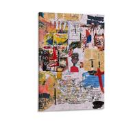 Abstract Wall Art Poster Colorful Graffiti Print Modern Home Decor Urban Street Art Contemporary Artwork Vibrant Mixed Media Unique Wall Decoration Artistic Expression Gift 12x18inch(30x45cm) Framed