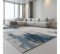 Abstract Washable Rugs for Living Room NonSlip Shabby Chic Decorative Carpet 80x200cm Contemporary Bedroom & Office Area Rug Stylish Floor Mat for Home Decor.