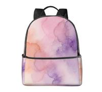Abstract Watercolor Backpack-Lightweight Travel Daypack with Laptop Sleeve | Comfortable Padded Straps. Multiple Pockets. Great For Daily Use.