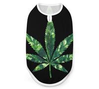 Abstract Weed Cute Cute Pet Supplies Soft Dog Sweaters Printing for Dogs Puppy Cats 2XL