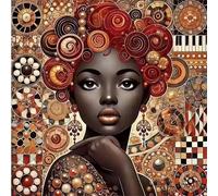 Abstract Woman 35 Piece Jigsaw Puzzles for Adults and Kids, Impossible Puzzle, Jigsaws 35 pieces for adults Gifts, Difficult jigsaw puzzles for The Whole Family