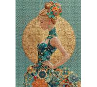 Abstract Woman Jigsaw Puzzle 6000 Piece, Puzzles for Adults 6000, The Impossible Challenge, Jigsaw Puzzle Games Classic Educational, Wooden Puzzles, for Home Wall Decoration Gift FNKL1-195