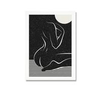 Abstract Woman Silhouette Art Print Sensual Female Figure Canvas Painting Wall Decor For Home Poster Prints 50x70cm No Frame