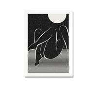 Abstract Woman Silhouette Art Print Sensual Female Figure Canvas Painting Wall Decor For Home Poster Prints 21x30cm No Frame