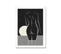Abstract Woman Silhouette Art Print Sensual Female Figure Canvas Painting Wall Decor For Home Poster Prints 50x70cm No Frame