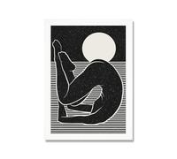 Abstract Woman Silhouette Art Print Sensual Female Figure Canvas Painting Wall Decor For Home Poster Prints 30x40cm No Frame