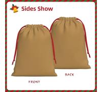 Abstract World Map Print Gift Drawstring Bag Reusable Pouch Birthday Presents Wedding Daily Organizing Events