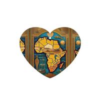 Abstract World Map Printing 10 Pieces Air Freshener Cards,Car Scented Hanging Air Freshener Fragrant Sheets For Car Use