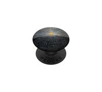 Abstract Yellow Starburst Mystic Celestial Cosmic Design PopSockets Adhesive PopGrip