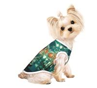 Abstraction Biology chemistry4 Print Dog Shirt Summer Lightweight Pet T Shirts Soft Breathable Stretchy Cats Dogs Tee Shirt
