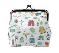 Abstraction Biology Chemistry4 Printing Minimalist Lightweight Wallet for School and Work Commutes,Concerts Travel Kit Wallet