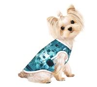 Abstraction Biology chemistry41 Print Dog Shirt Summer Lightweight Pet T Shirts Soft Breathable Stretchy Cats Dogs Tee Shirt