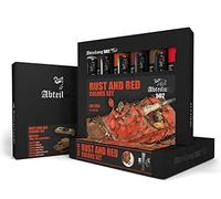 Abteilung 502 Oil Set ABT304 Rust and Red Colors Set (6x20ml Tubes)