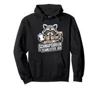 Abteilung Schnapsideen Funny German Office Raccoon Pullover Hoodie