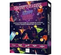 ABTEY Chocolatier Night time Happy Hour Advent Calendar - Chocolate Liqueurs Advent Calendar 279 grams