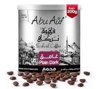 Abu Auf Turkish Coffee with Cardamom 200g - Light Roasted Ground Coffee Made from Coffee Beans for Authentic Taste
