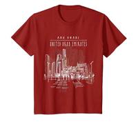 Abu Dhabi, United Arab Emirates Souvenir I Love ABU DHABI T-Shirt