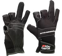 ABU GARCIA 3 CUT PROFESSIONAL NEOPRENE STRETCH GLOWES AMBASSADEUR
