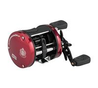 Abu Garcia Ambassadeur SX Conventional Reel, Size 6600 (1292731), 3 Stainless Steel Ball Bearings + 1 Roller Bearing, Synthetic Star Drag, Max of 12.5lb