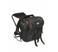 Abu Garcia Junior Fishing Rucksack with Built-In Chair - Lightweight, Water-Resistant Backpack for Young Anglers, Outdoor Adventures & Camping