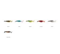 Abu Garcia Bladed Jig Beast - Customisable Predator Lure Waterpushing Blade & Rattle - Pack of 4