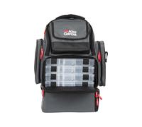 Abu Garcia Beast Pro Backpack with 4 Tackle Boxes 40x20x53cm Fishing Rucksack