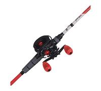 Abu Garcia Black Max & Max X Low Profile Baitcast Reel and Fishing Rod Combo
