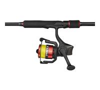 Abu Garcia Black Max Spinning Combo, Freshwater Angler Fishing Rod & Reel Pike Perch & Zander, Strong Leightweight & Versatile, Black, 1.83m Moderate Fast Rod, 2000 Size Reel