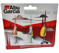 Abu Garcia – Spinner Lures – Droppen 3-Pack – Low Center of Gravity, Long Casting – 12g/53mm