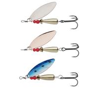 Abu Garcia Droppen Vide 3-Pack, Fishing Hook, Hard Lures, For Heavy Current and Upstream Freshwater or Saltwater Fishing, Trout, Salmon, Sea Trout, Pike Unisex, Assorted, 14g | 60mm