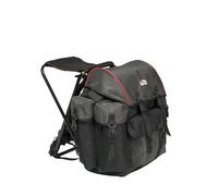 Abu Garcia Fishing Rucksack with Built-In Chair - Heavy-Duty, Water-Resistent Backpack for Anglers, Carp Fishing, Sea Fishing, Camping & Outdoor Adventures, Available in