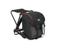 Abu Garcia Fishing Rucksack with Built-In Chair - Heavy-Duty, Water-Resistent Backpack for Anglers, Carp Fishing, Sea Fishing, Camping & Outdoor Adventures, Available in