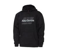 Abu Garcia Flag Logo Hoodie | Premium Pullover Fleece for Anglers | Soft 50/50 Cotton-Poly Blend | Warm, Comfortable Outdoor Hoodie | Fishing, Boating, Casual Wear | Black | XXL