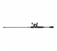 Abu Garcia Gen Ike Low-Profile Rod & Reel Combo - 24T Carbon, 4+1 BB, PowerDisk Drag