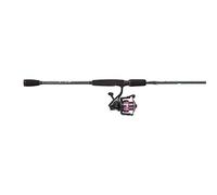 Abu Garcia Gen Ike Spinning Combo, Fishing Rod and Reel Combo, Spinning Combos, Predator Fishing,Pike/Perch/Zander, Unisex, Black/Purple., 2.44 m |15-40g