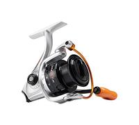 Abu Garcia Max STX Spinning Reel - Premium Fishing Reel for Predator and Freshwater Anglers - All-Round Robust Fishing Reels for pike perch zander - Black Silver Gold Aluminium