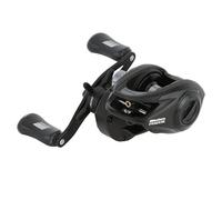 Abu Garcia Max SX Winch Low Profile Baitcasting Fishing Reel, Right, Lightweight Design, Graphite Body and Sideplates, Duragear Brass Gear, Power Disk Drag System