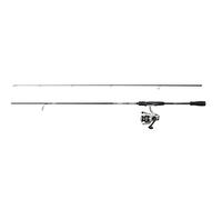 Abu Garcia Max X Spinning Combo, Freshwater Angler Fishing Rod & Reel Pike Perch & Zander, Strong Leightweight & Versatile, Black & Grey, 2.44m Moderate Fast Rod, 2500 Size Reel