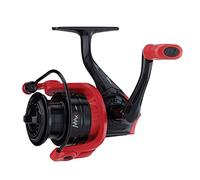 Abu Garcia Max X Spinning Reel, Size 20 (1523250), 3 Ball Bearings + 1 Roller Bearing Provides Smooth Operation, Felt Front Drag, Max of 14lb | 6.4kg,Red