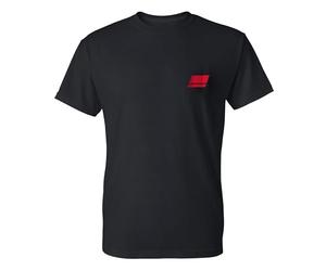 Abu Garcia Men's Standard Patch Logo Short Sleeve T-Shirt, Black, XL