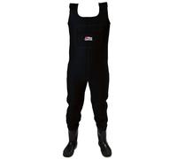 Abu Garcia Neoprene Fishing Waders - Waterproof Chest Waders with Built-in Boots & Felt Soles for Maximum Grip - Insulated & Durable for Cold Water Fishing, Wading, and Outdoor Activities XL 46/47