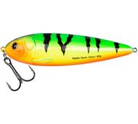 Abu Garcia Rattlin' Atom Hard Bait Fishing Lure - Extra Loud Rattle & Sharp Treble Hook, Firetiger