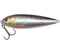 Abu Garcia Rattlin' Atom Hard Bait Fishing Lure - Extra Loud Rattle & Sharp Treble Hook, Silver Roach