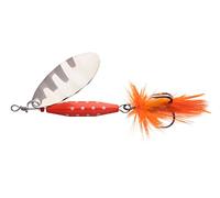 Abu Garcia Reflex Spinner Red - Fishing Bait (45 mm, Silver)