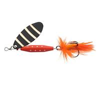 Abu Garcia Reflex Spinner Red - Fishing Bait (57 mm, Zebra)