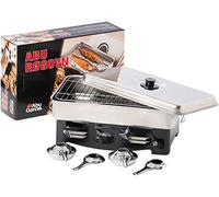 Abu ® Garcia Stainless Steel Fish Smoker / Cooker With 2 Burners- 1203514 2024