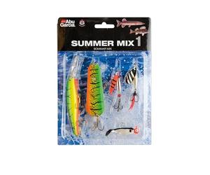 Abu Garcia Summer Mix 1 - Assorted Fishing Lures for Pike, Perch & Freshwater Fishing - Perfect for Summer Angling, Easy-to-Use Lures for Casting, Trolling & Jigging, Assorted Varied
