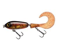 Abu Garcia Svartzonker McMio Pike & Musky Fishing Lure - Floating Jerkbait for Freshwater Predators - Ideal for Pike, Musky, Zander & Perch - Realistic 3D Design, Crucian Carp 18 cm