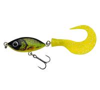 Abu Garcia Svartzonker McMio Pike & Musky Fishing Lure - Floating Jerkbait for Freshwater Predators - Ideal for Pike, Musky, Zander & Perch - Realistic 3D Design, Real Hot Pike 18 cm